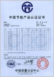 皖南電機:YX3高效節能認證 皖南電機:YX3高效節能認證
